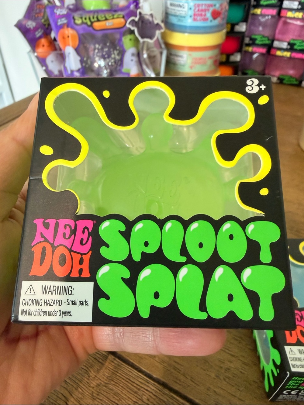 NIB NeeDoh Sploot Splat Authentic - GREEN! SHIPS FAST.